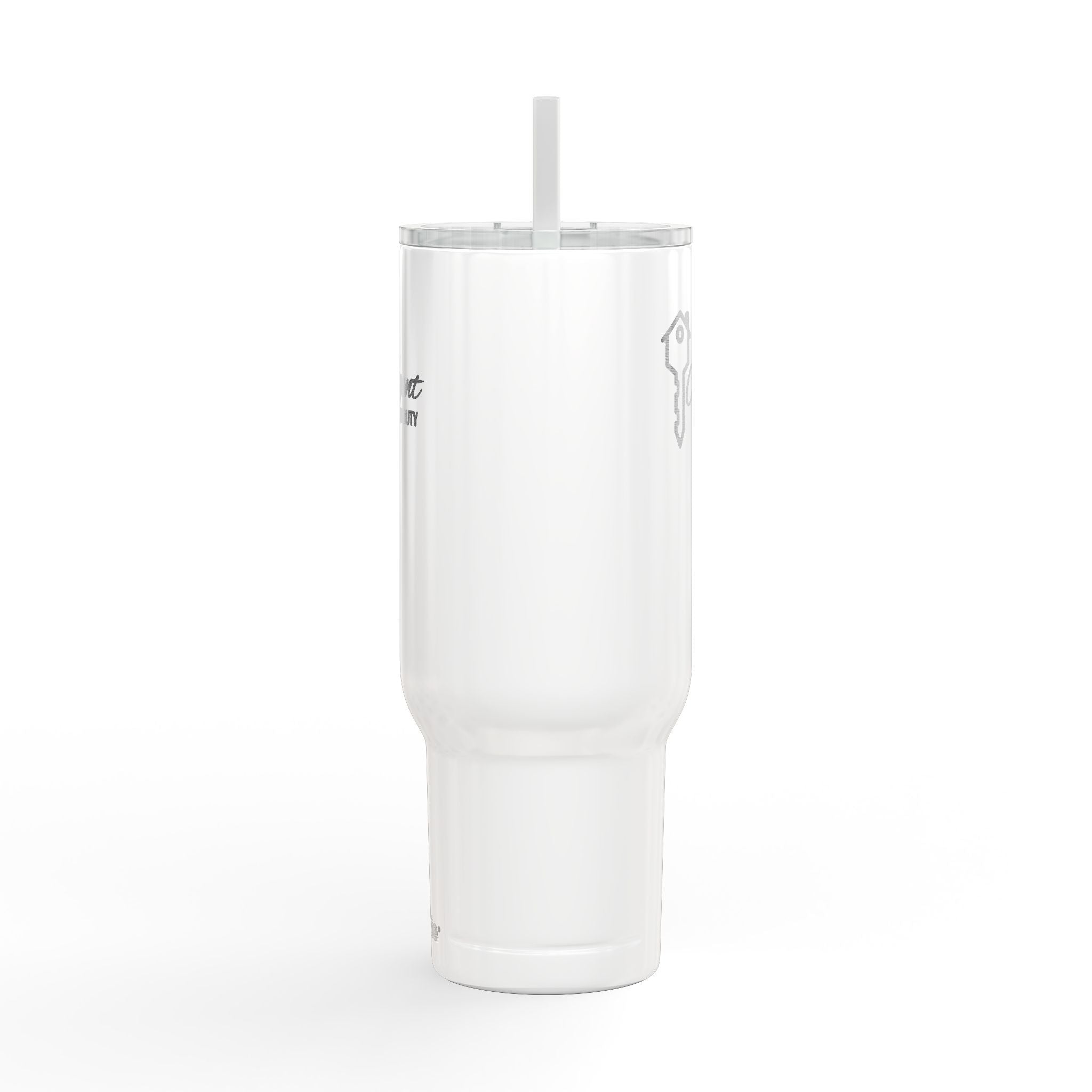 Agent On Duty 40oz Insulated Tumbler with Lid — Engraved Travel Mug