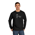 Black Unisex Crew Sweatshirt