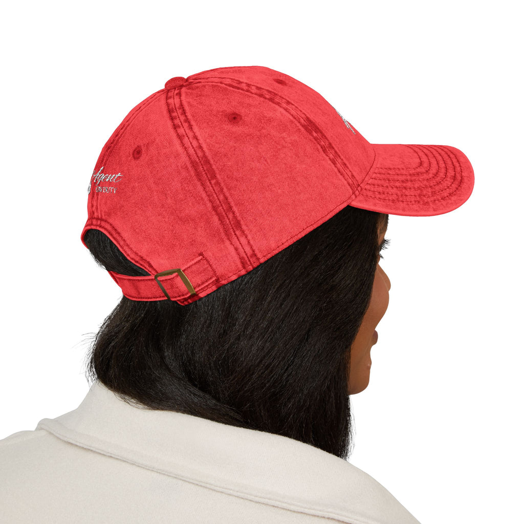 Agent On Duty Embroidered Vintage Baseball Cap