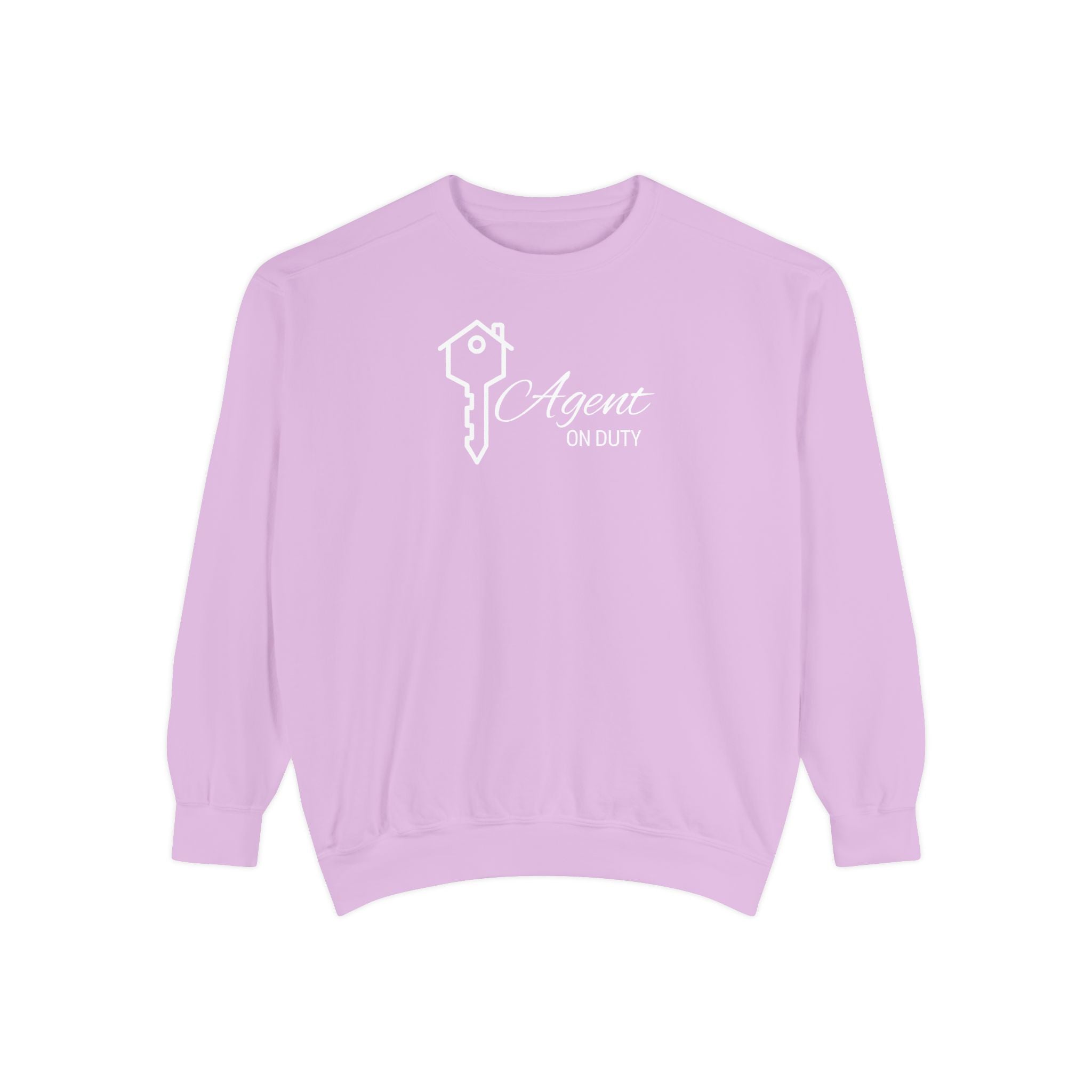 Agent on Duty Sweatshirt | Detective Badge Key Illustration
