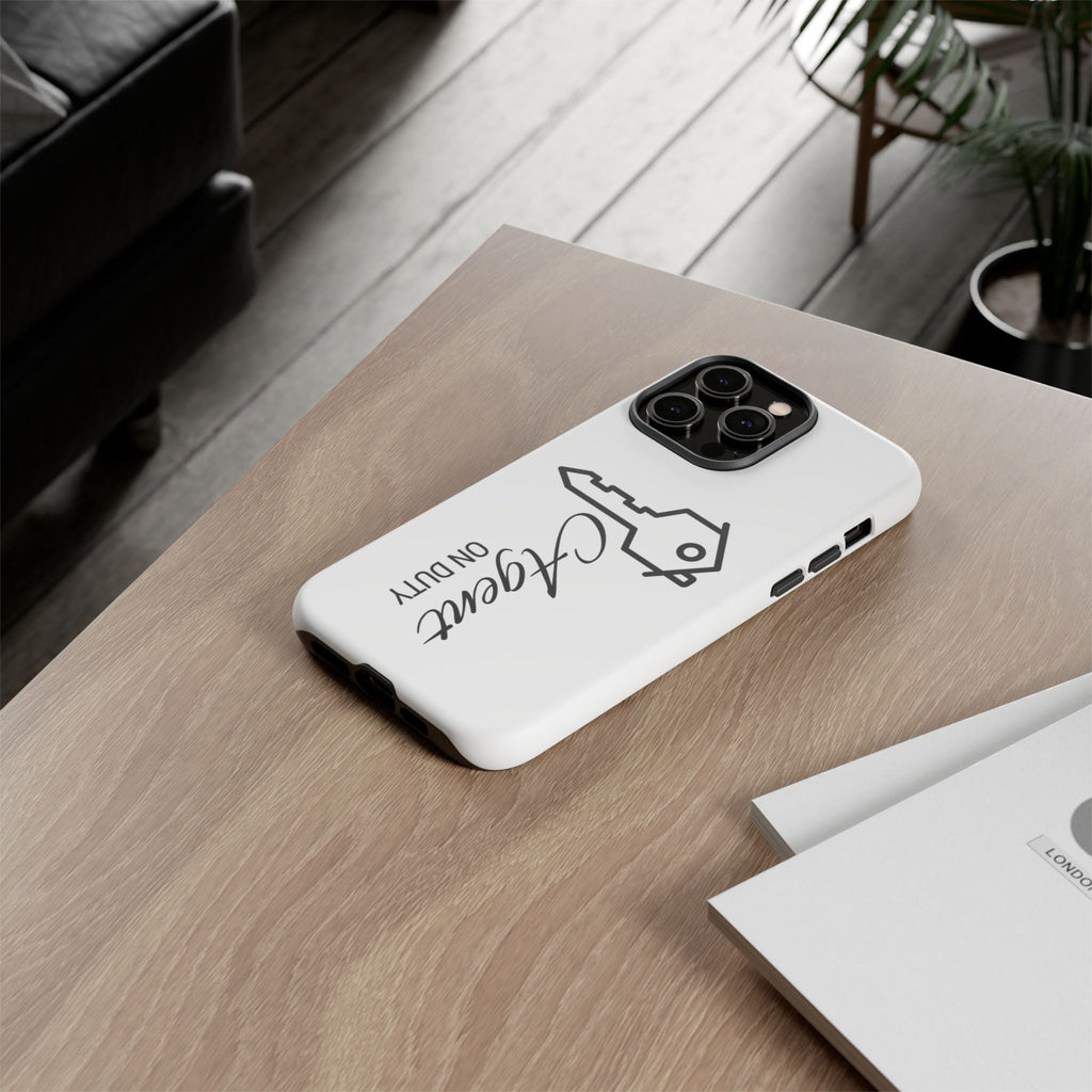 Big Key Icon_AGENT ON DUTY Phone Case | Tough Cases