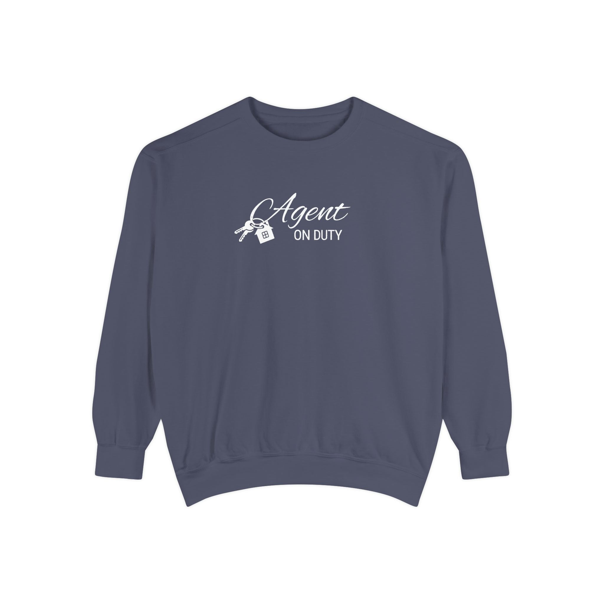 Agent on Duty Sweatshirt | Detective Badge Key Illustration