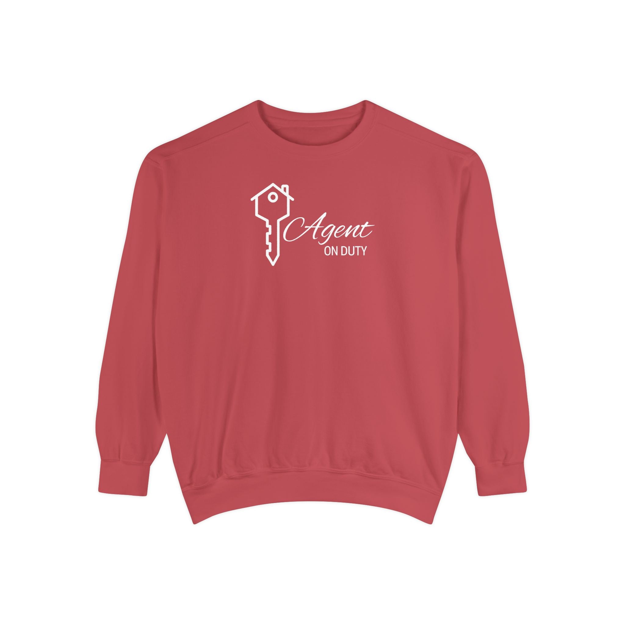 Agent on Duty Sweatshirt | Detective Badge Key Illustration