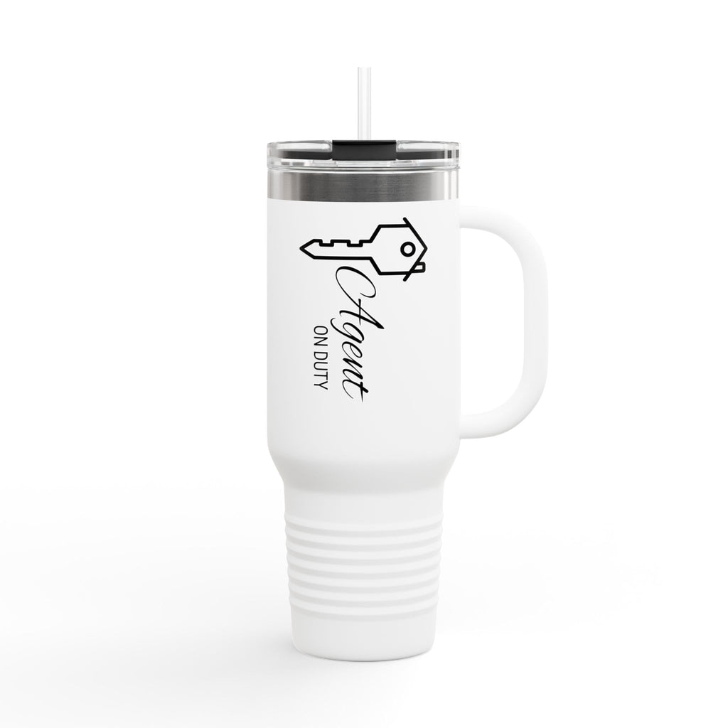 Agent On Duty Key Logo Travel Mug | 40oz Insulated Tumbler