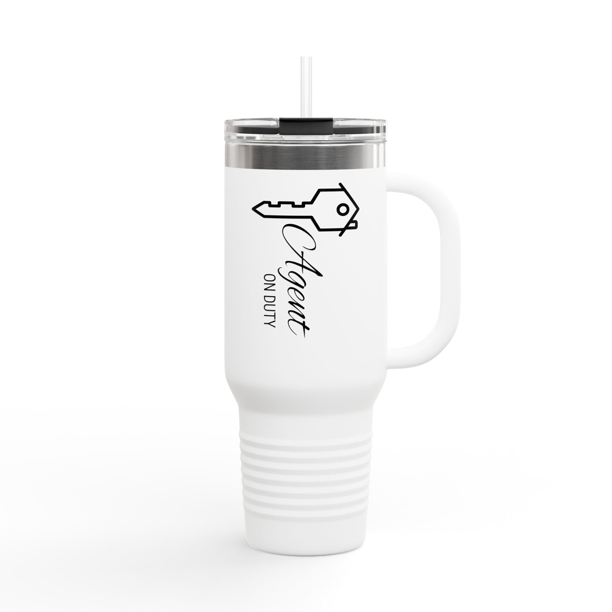 Agent On Duty Key Logo Travel Mug | 40oz Insulated Tumbler