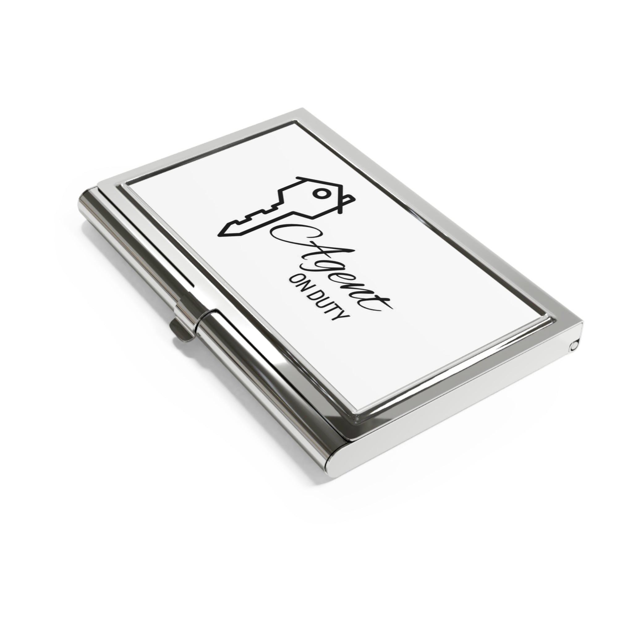 Agent on Duty Business Card Holder