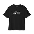 Black Unisex Oversized Boxy Tee