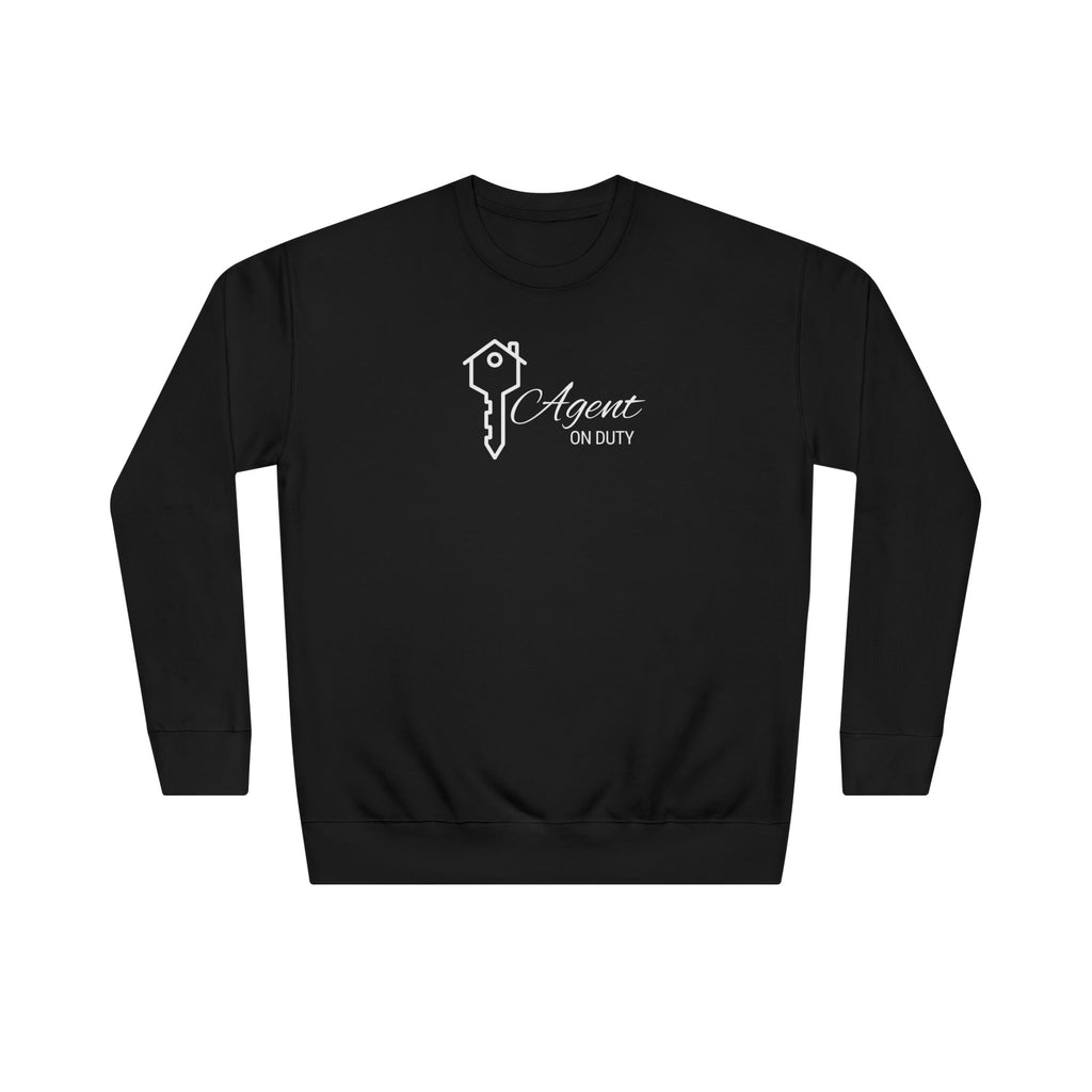 Black Unisex Crew Sweatshirt