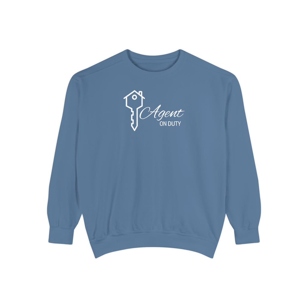 Agent on Duty Sweatshirt | Detective Badge Key Illustration