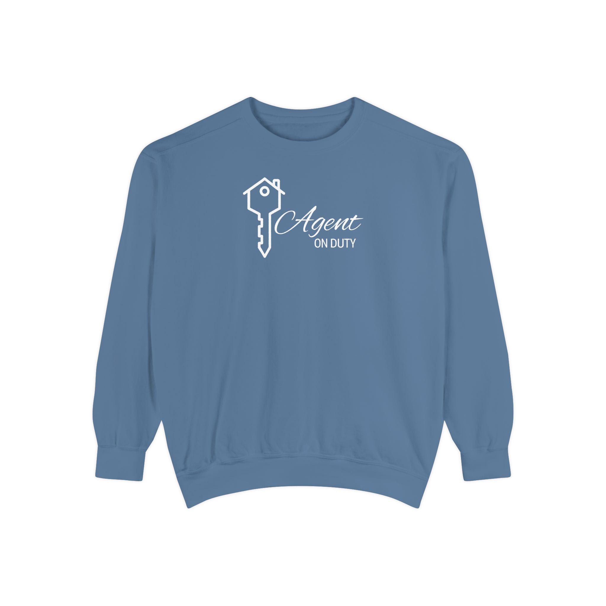 Agent on Duty Sweatshirt | Detective Badge Key Illustration