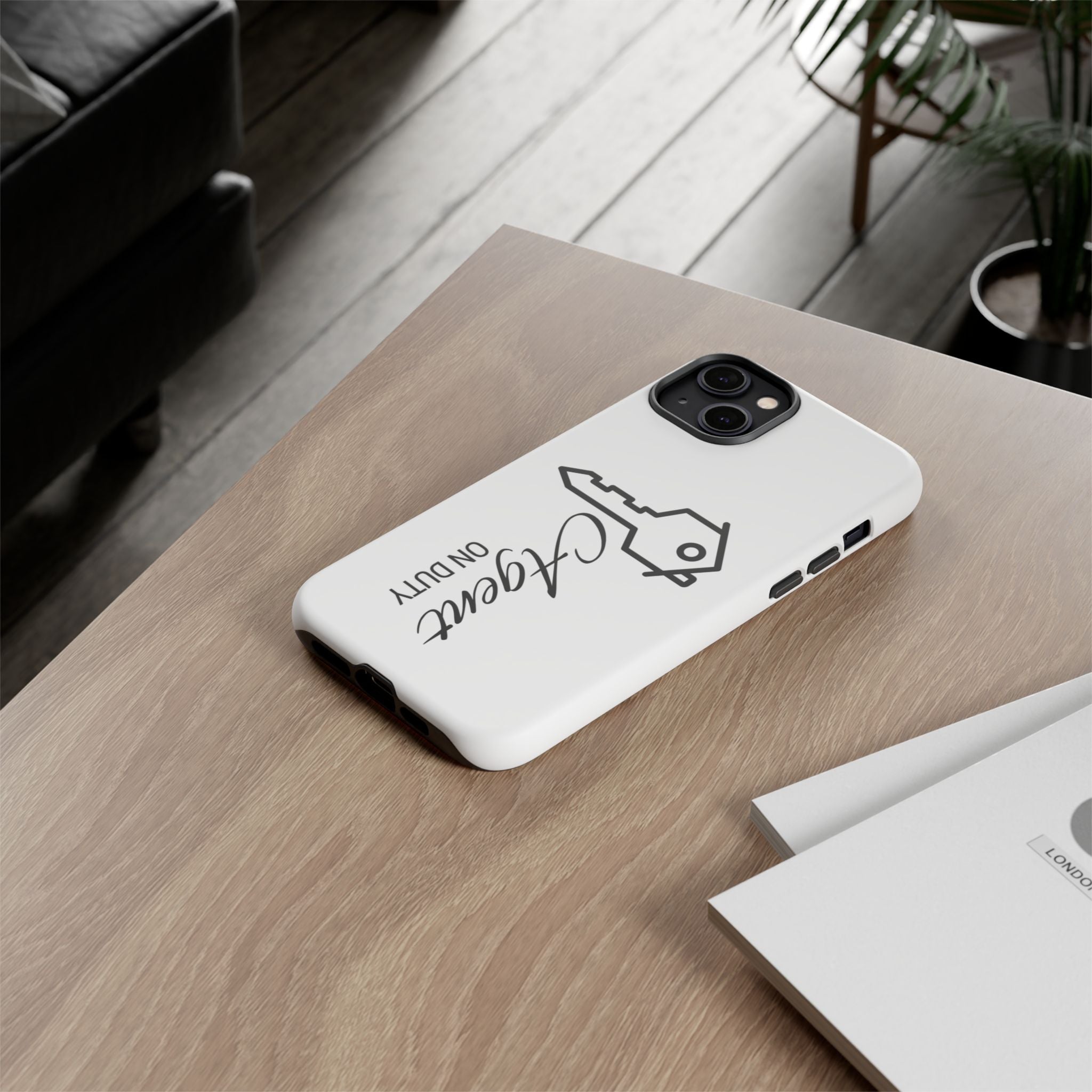Big Key Icon_AGENT ON DUTY Phone Case | Tough Cases