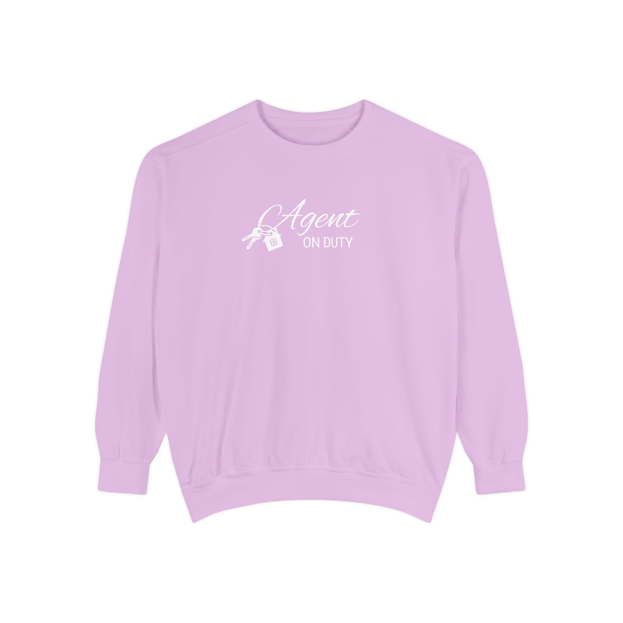 Agent on Duty Sweatshirt | Detective Badge Key Illustration