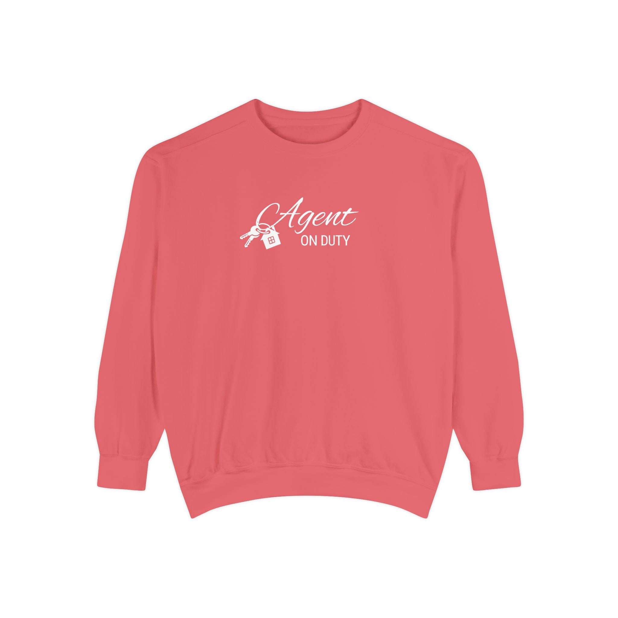 Agent on Duty Sweatshirt | Detective Badge Key Illustration