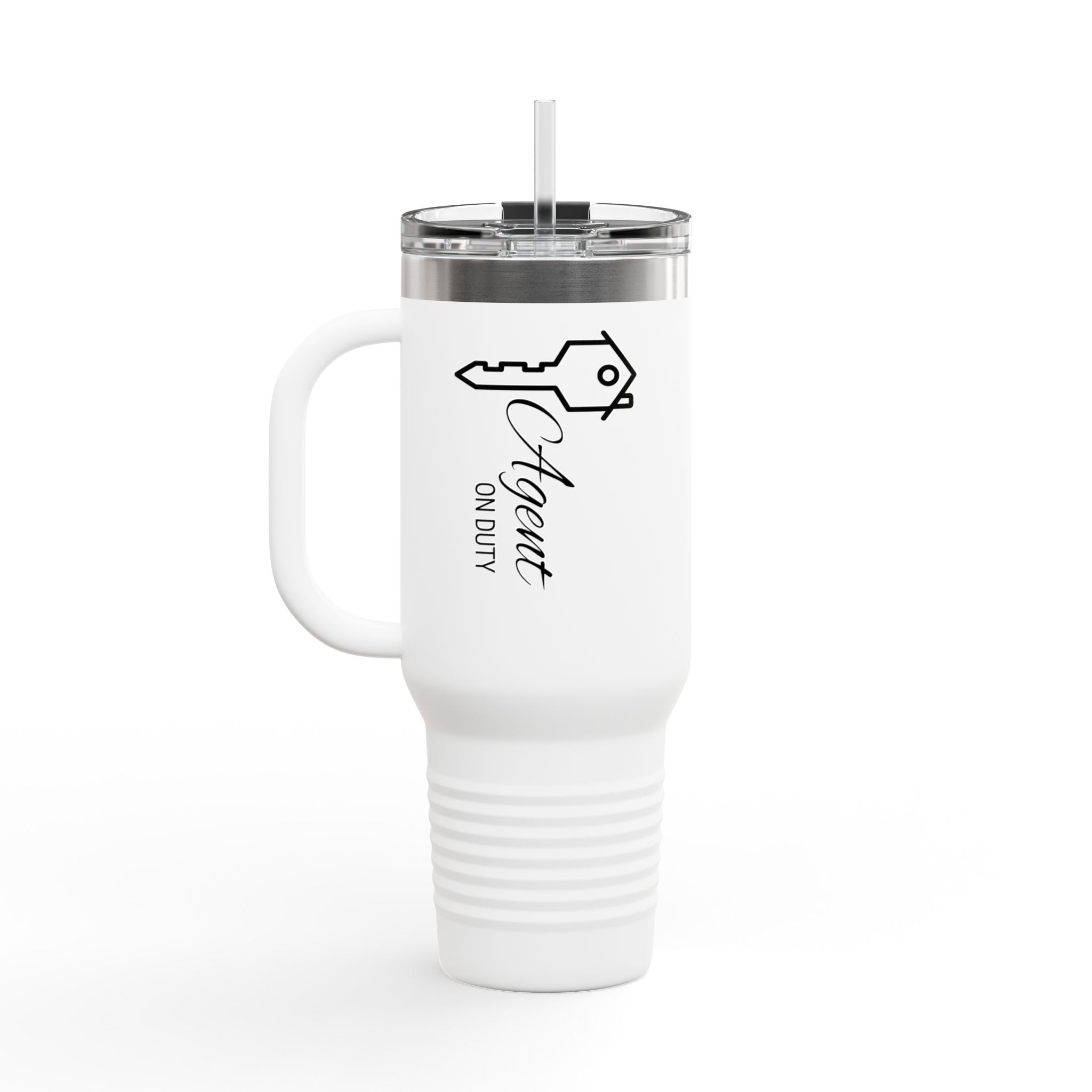 Agent On Duty Key Logo Travel Mug | 40oz Insulated Tumbler