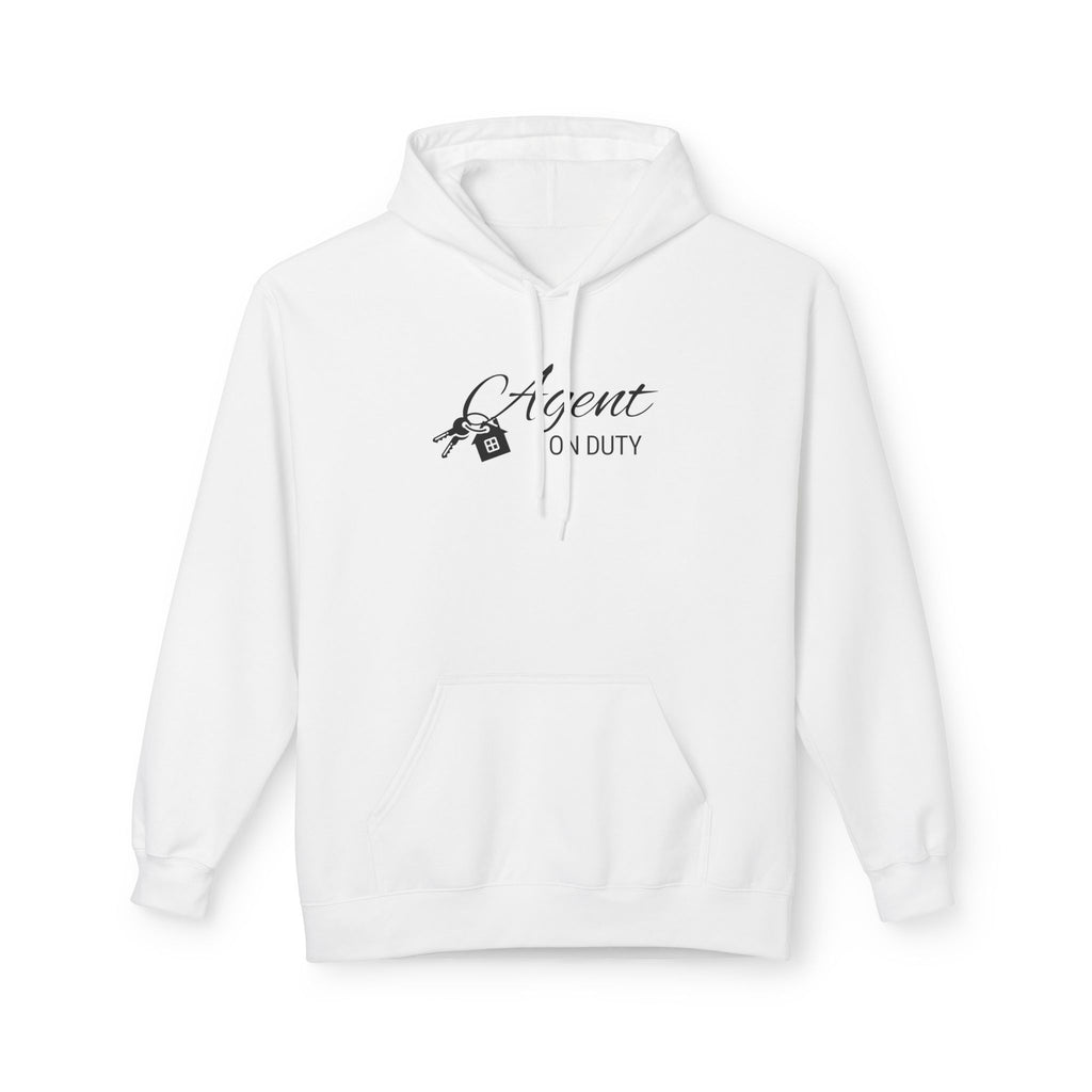 Agent On Duty Hoodie — Sleek Real Estate Agent Logo Pullover