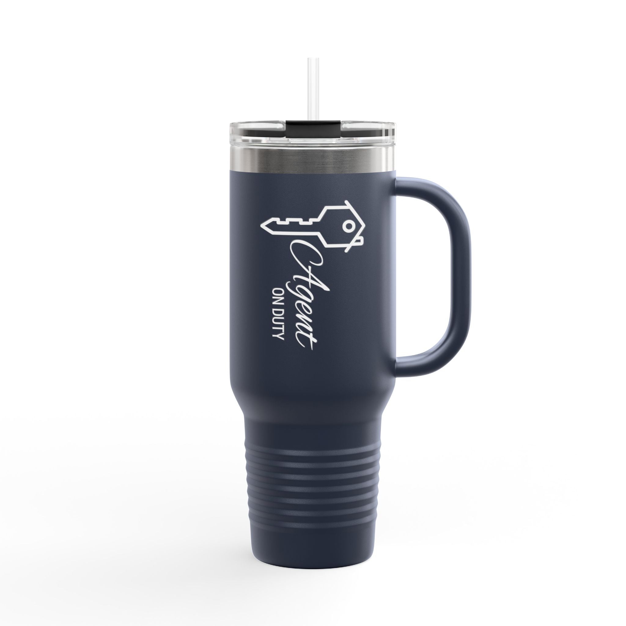 Agent On Duty Key Logo Travel Mug | 40oz Insulated Tumbler