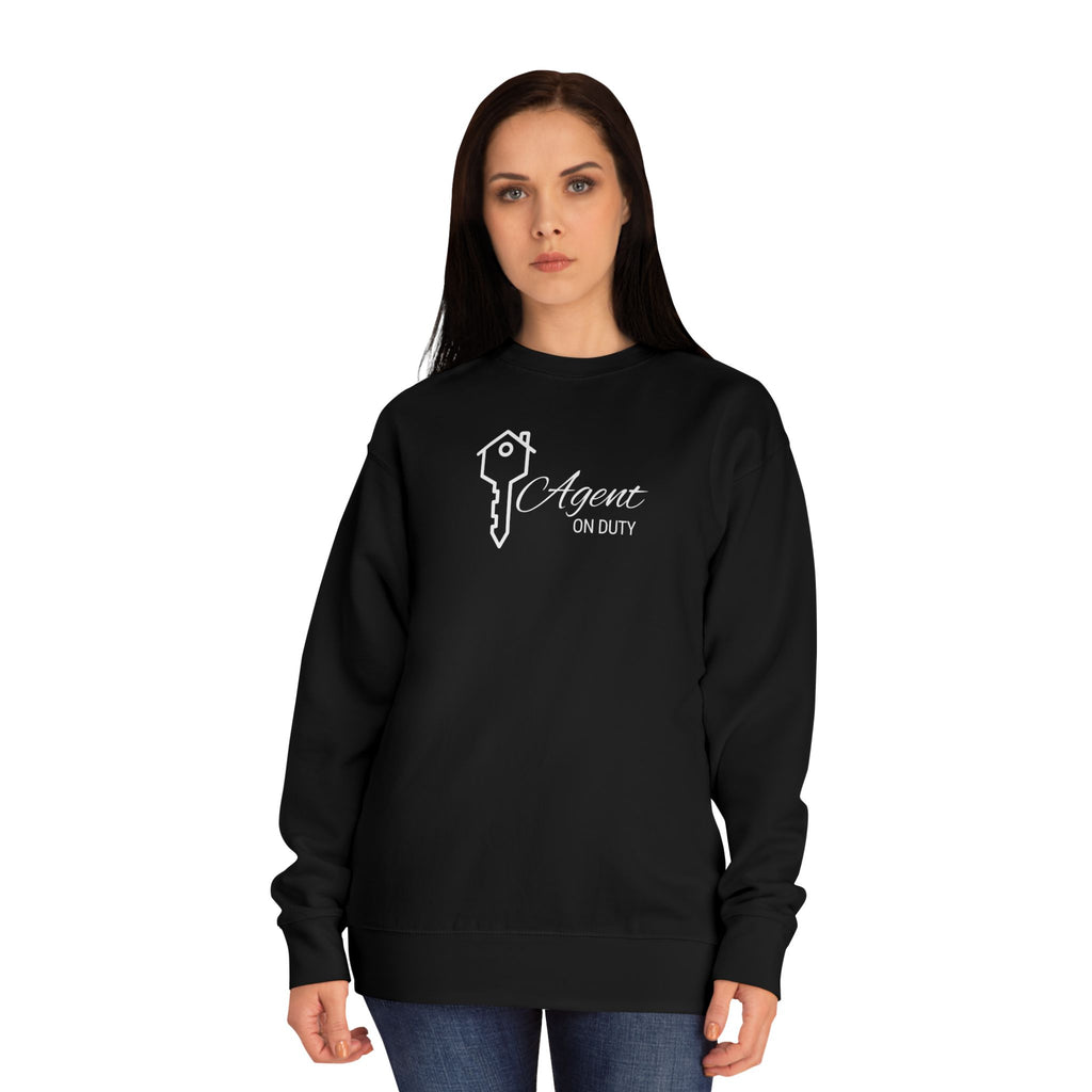Black Unisex Crew Sweatshirt