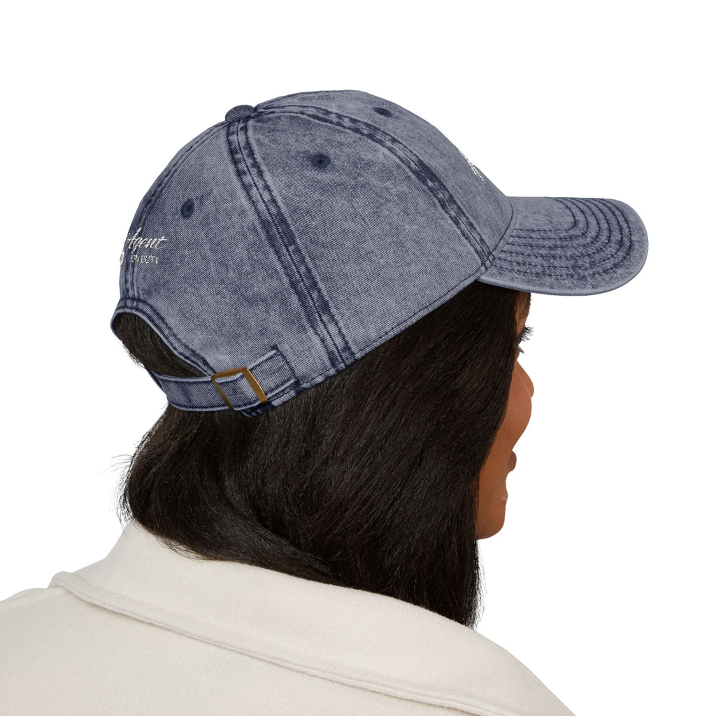 Agent On Duty Embroidered Vintage Baseball Cap