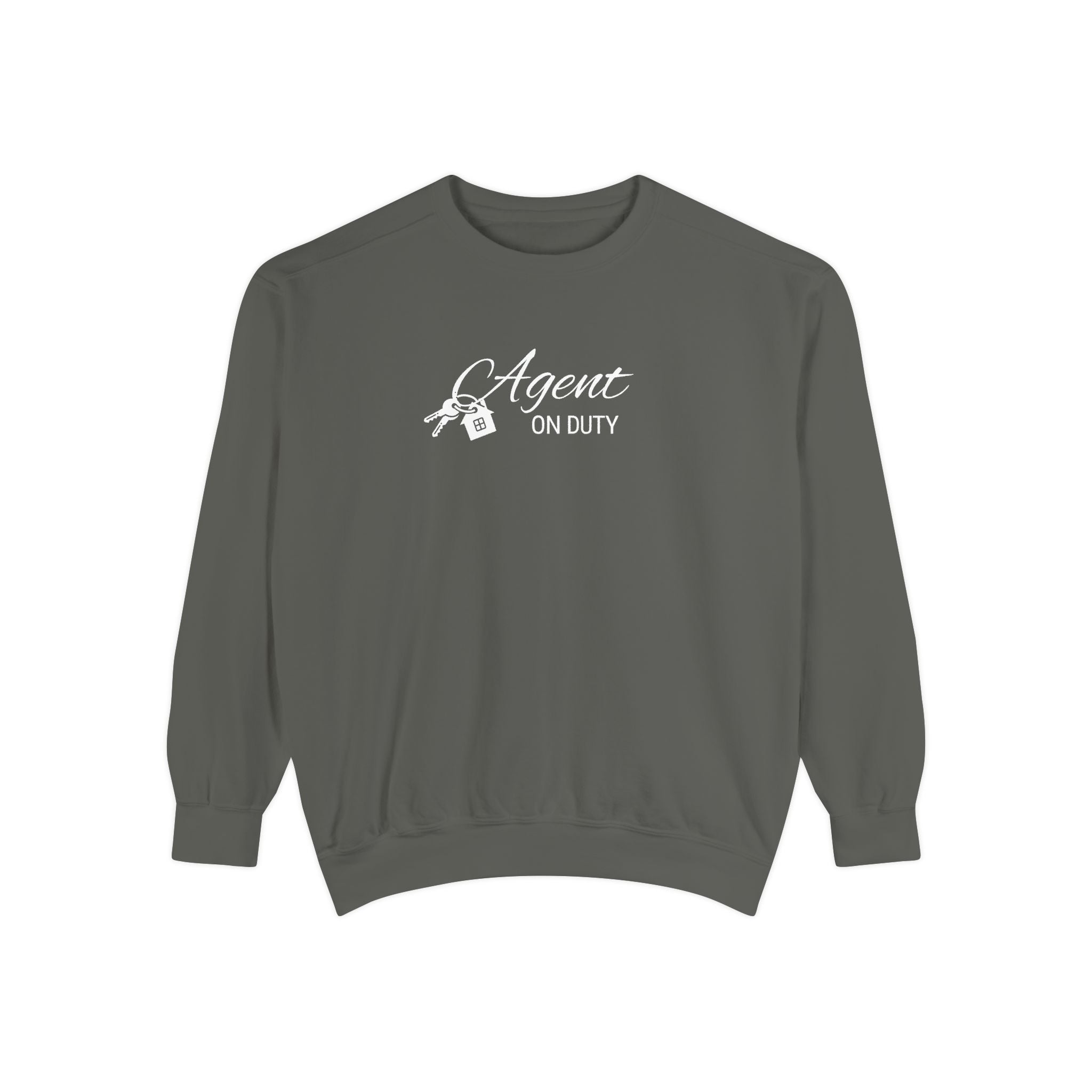 Agent on Duty Sweatshirt | Detective Badge Key Illustration