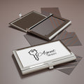 Agent on Duty Business Card Holder