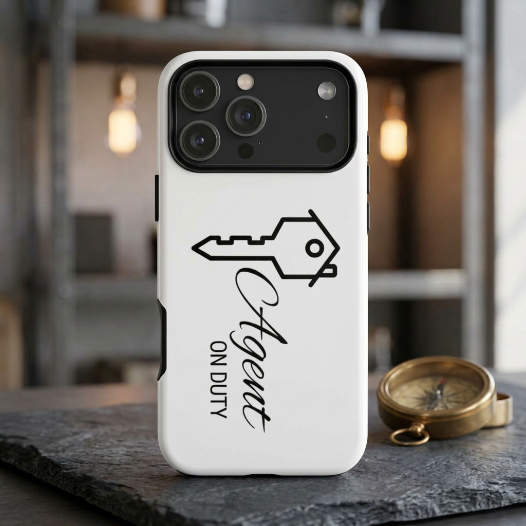 Big Key Icon_AGENT ON DUTY Phone Case | Tough Cases