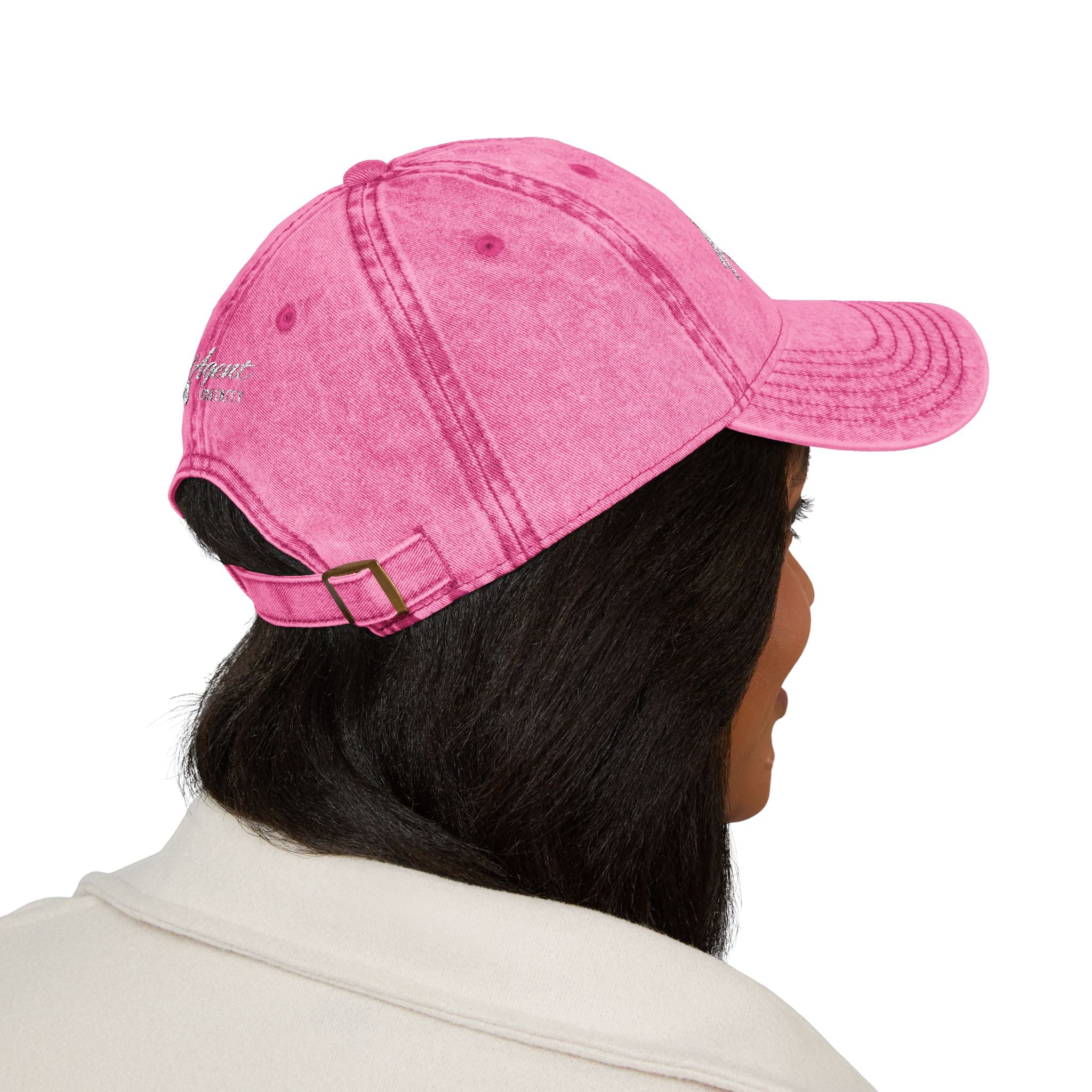 Agent On Duty Embroidered Vintage Baseball Cap