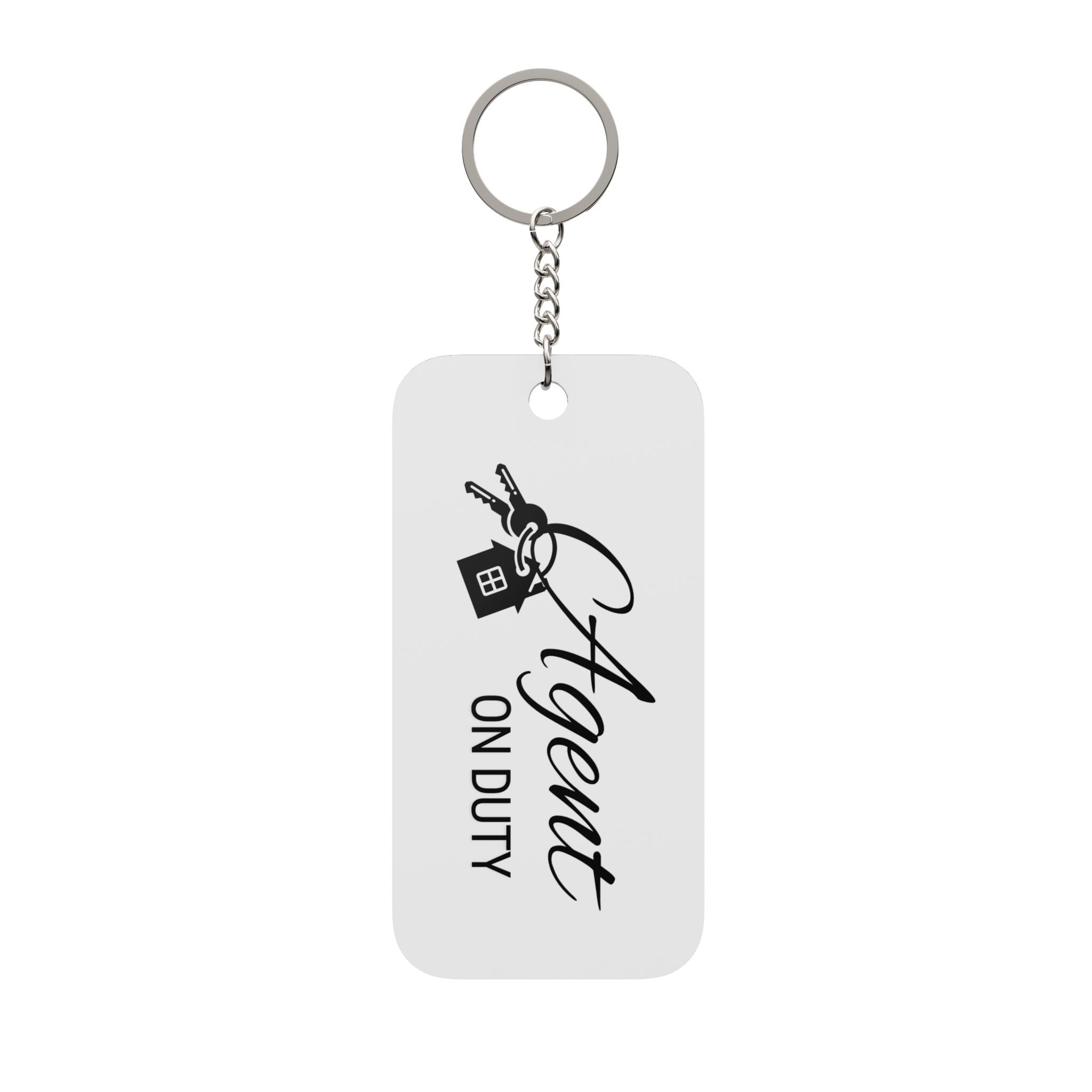 Agent On Duty keychain