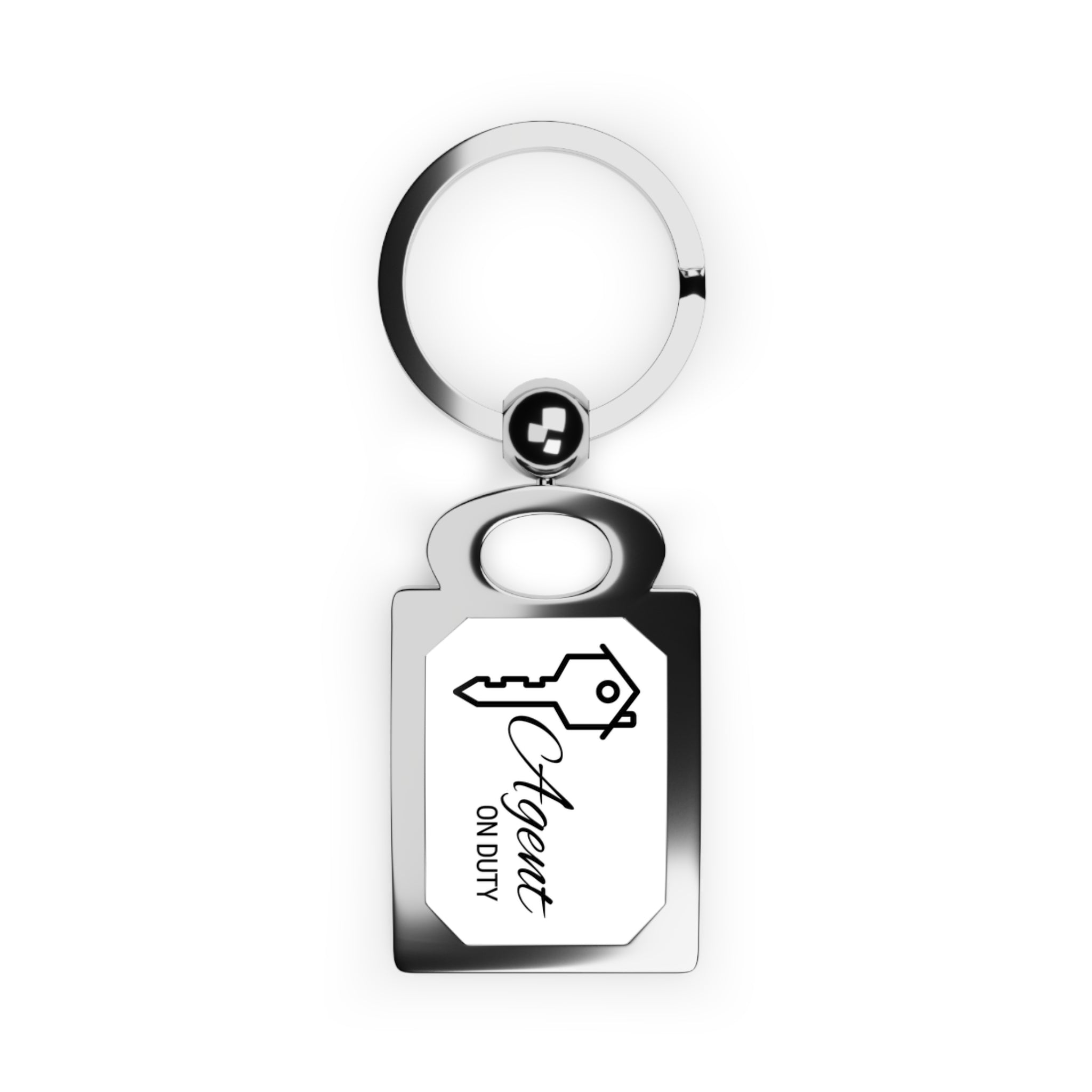 Rectangle Photo Keyring