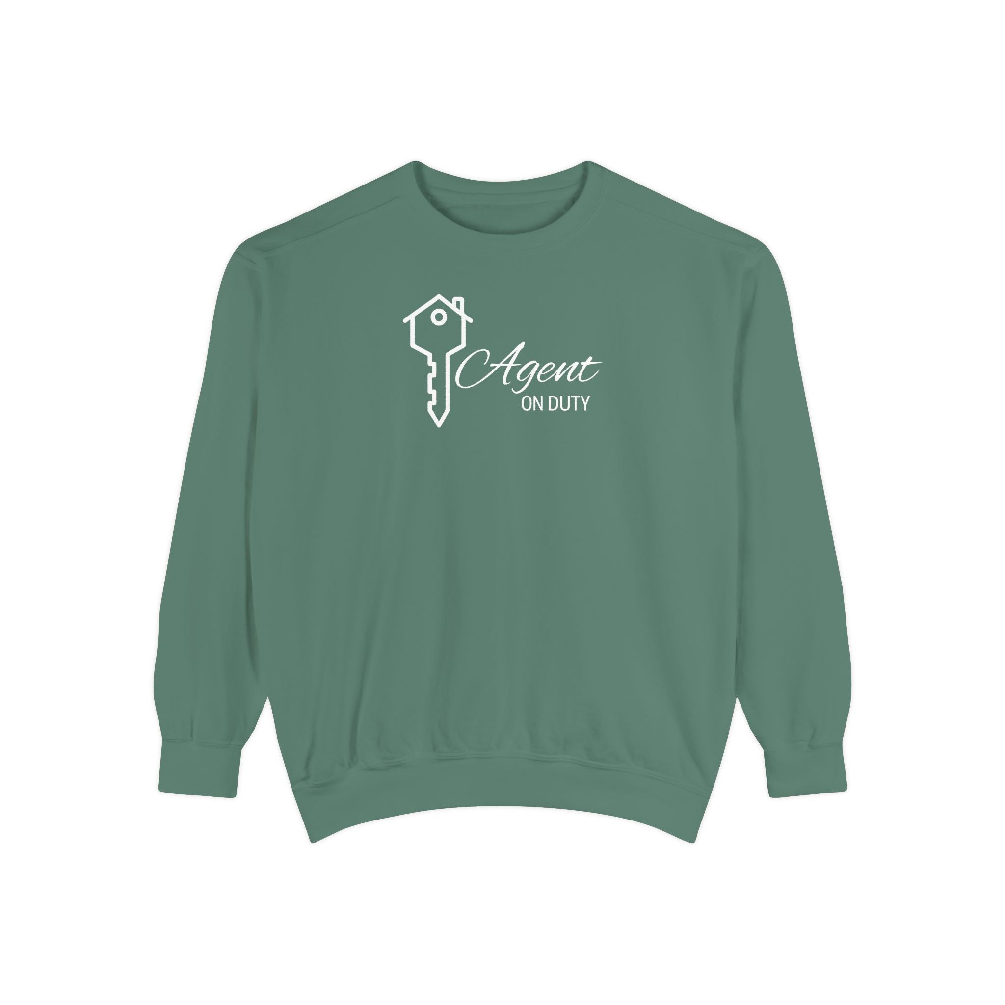 Agent on Duty Sweatshirt | Detective Badge Key Illustration