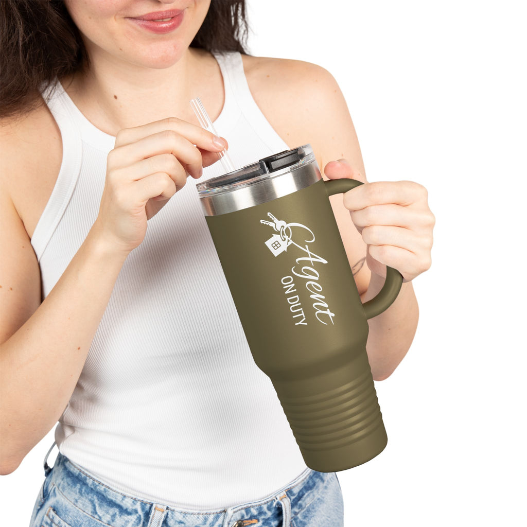 Agent On Duty Travel Mug | 40oz Insulated Tumbler