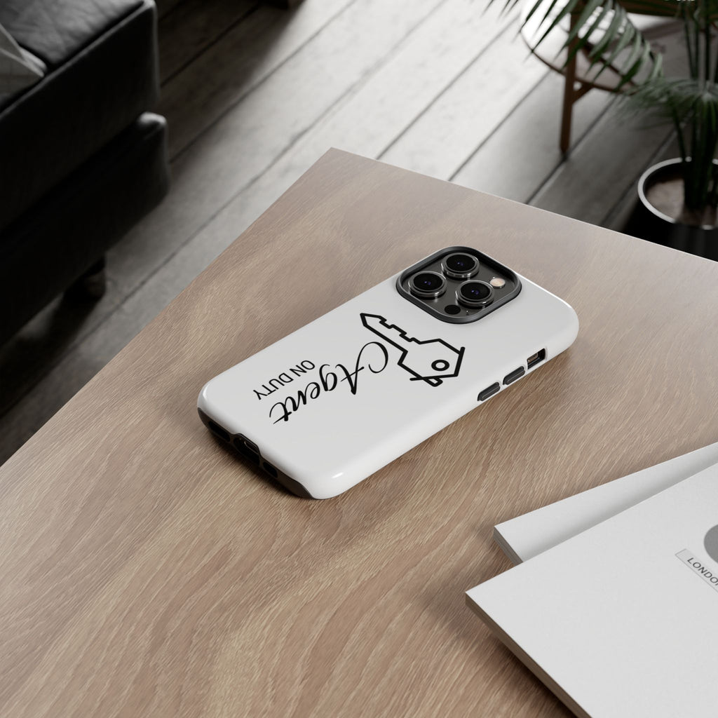 Big Key Icon_AGENT ON DUTY Phone Case | Tough Cases