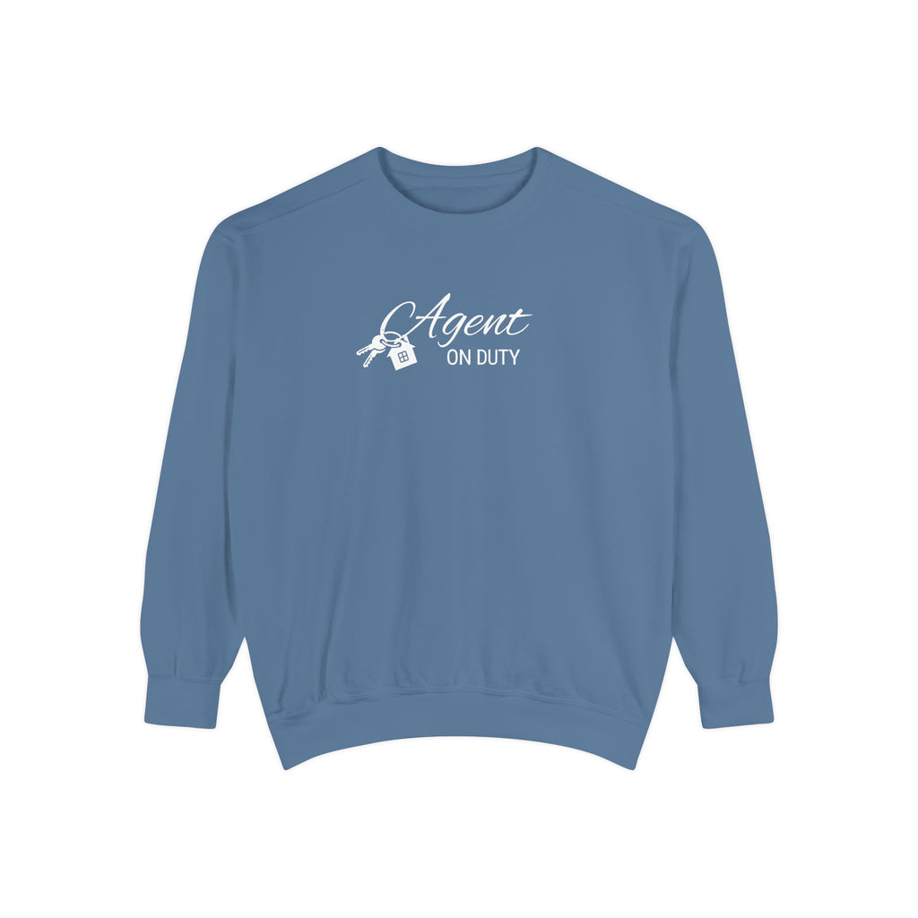 Agent on Duty Sweatshirt | Detective Badge Key Illustration