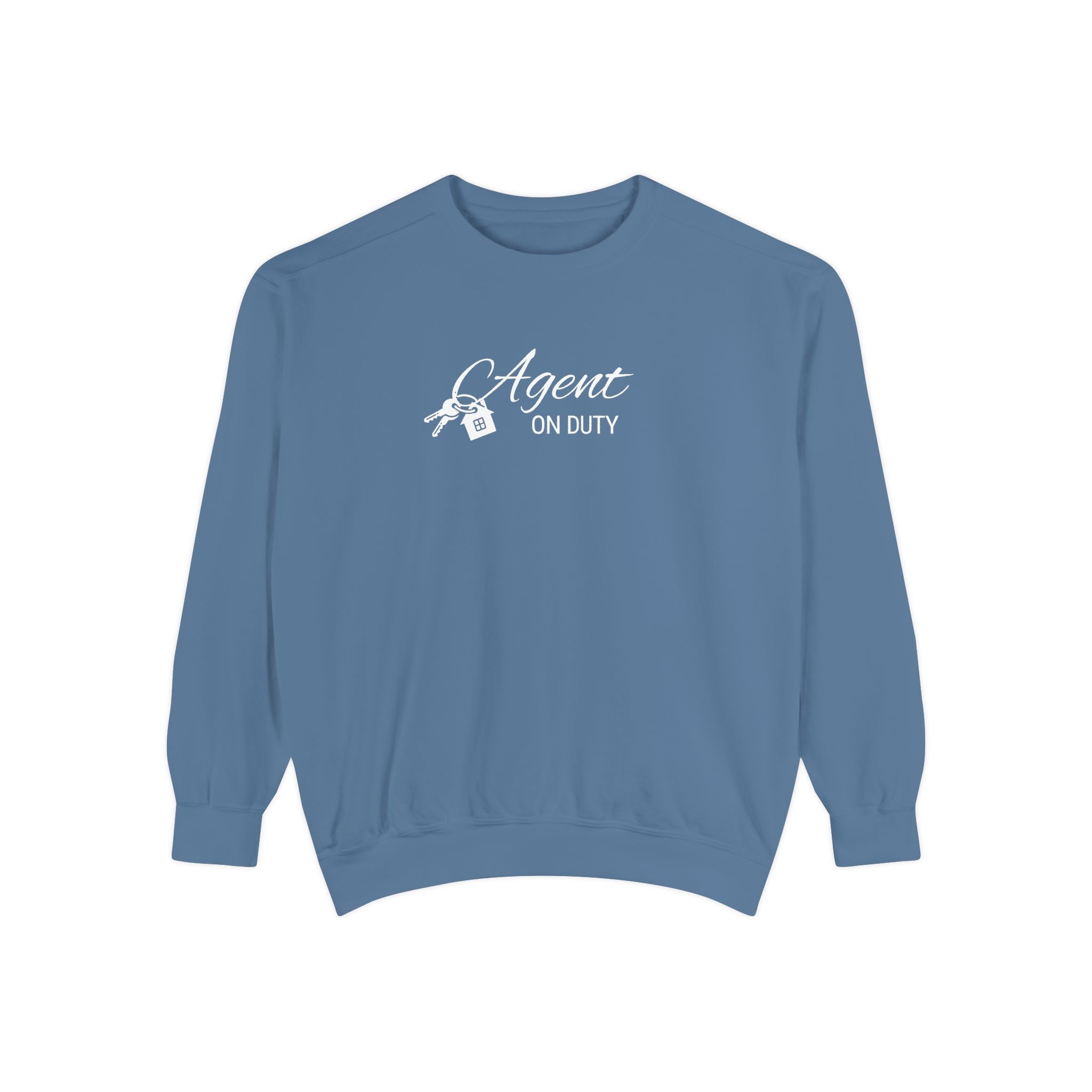 Agent on Duty Sweatshirt | Detective Badge Key Illustration