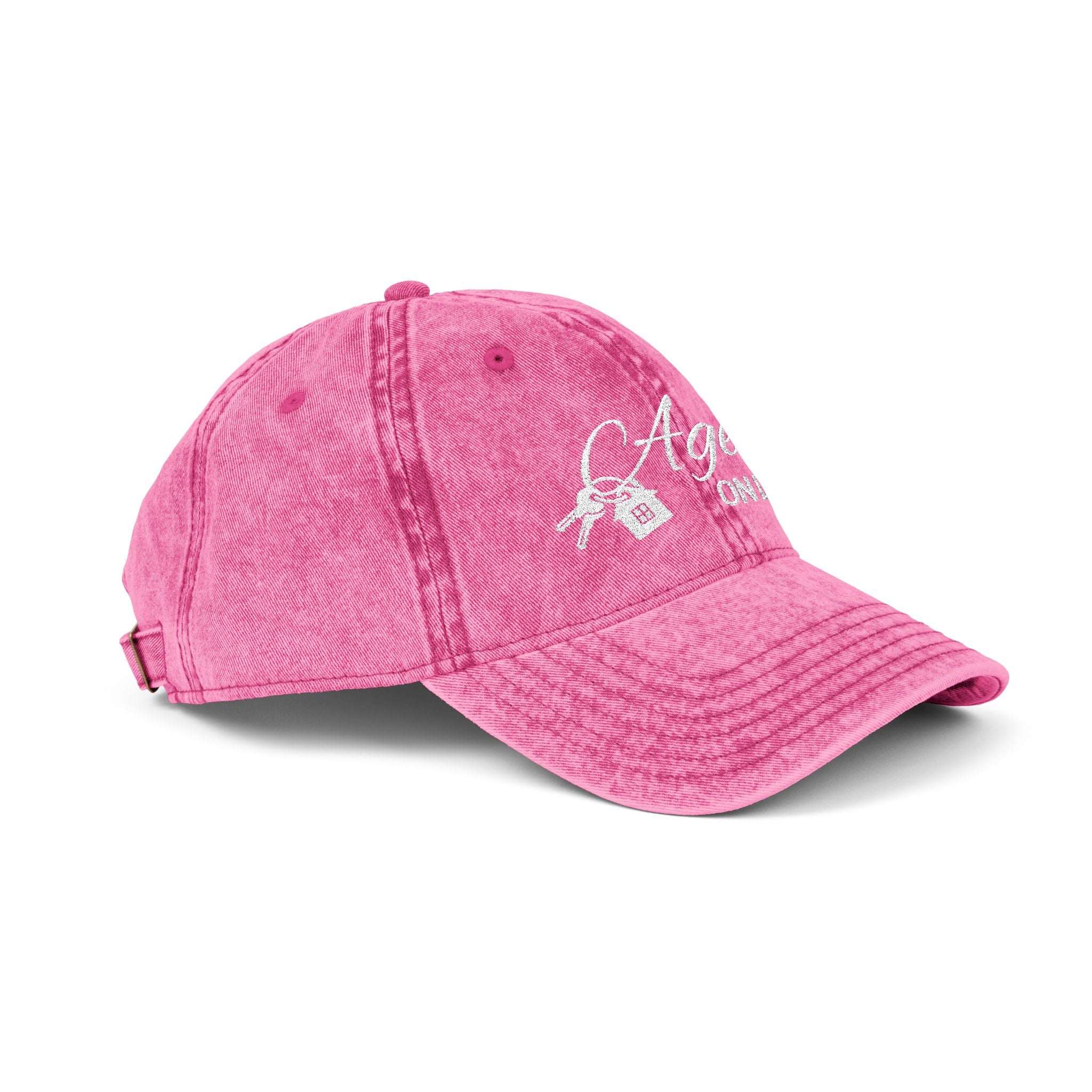 Agent On Duty Embroidered Vintage Baseball Cap
