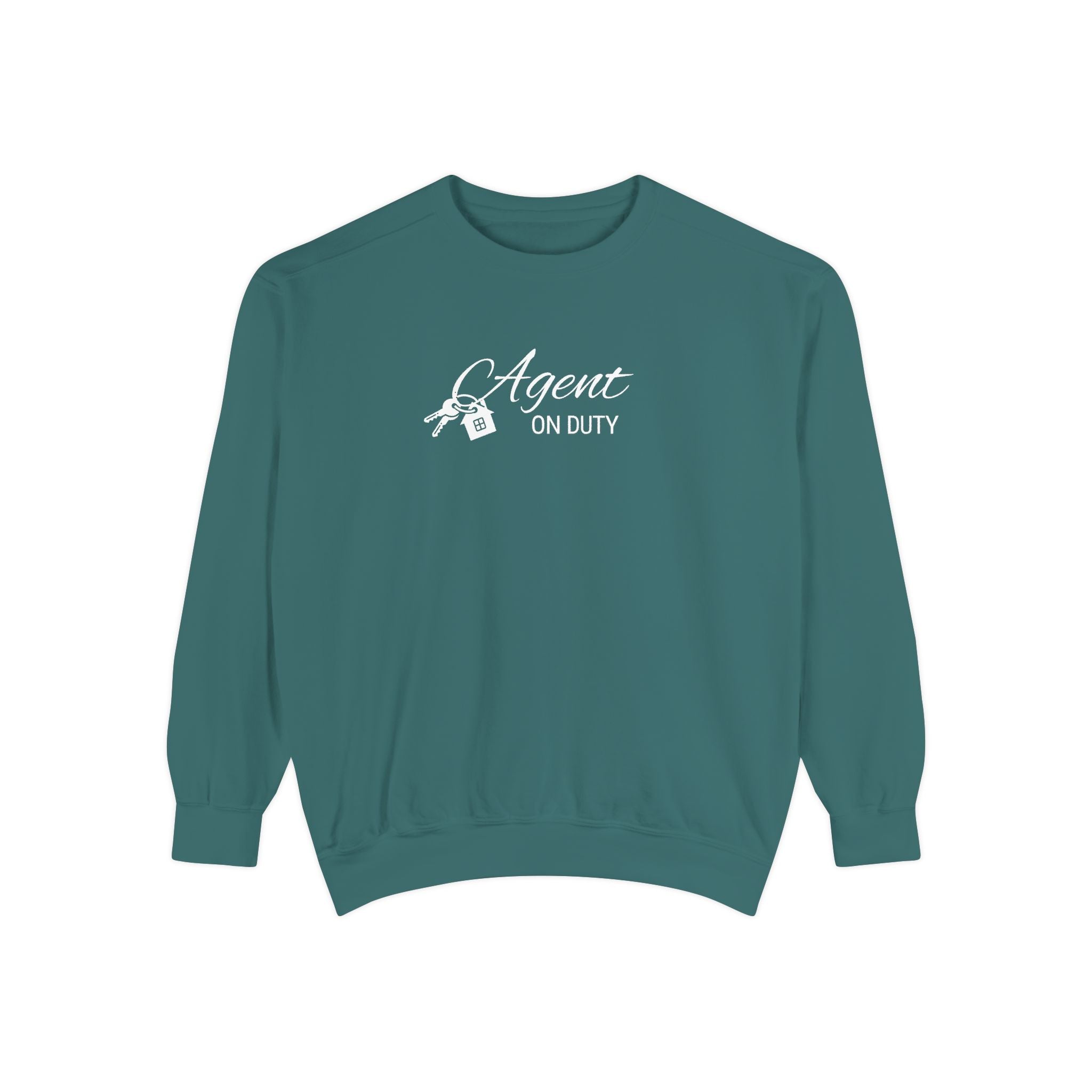 Agent on Duty Sweatshirt | Detective Badge Key Illustration