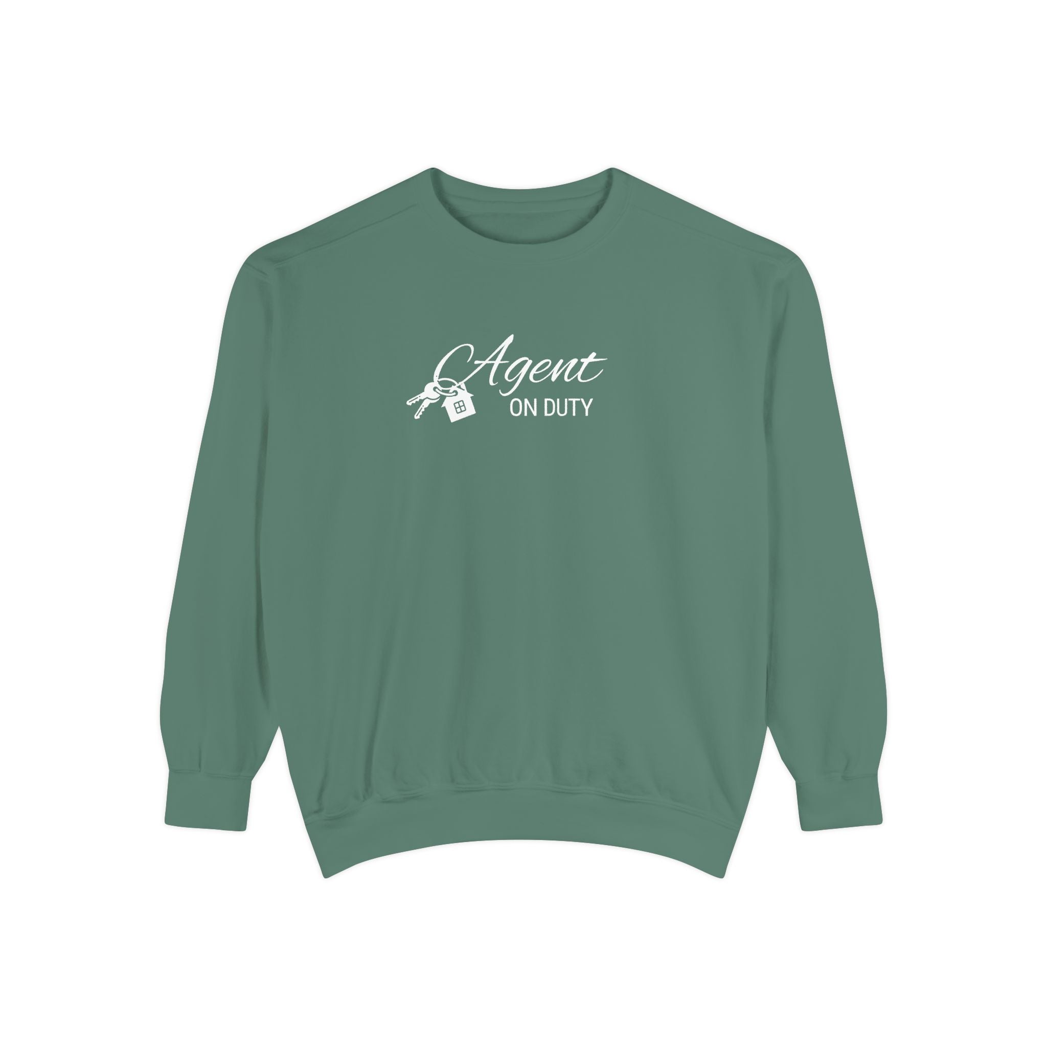 Agent on Duty Sweatshirt | Detective Badge Key Illustration