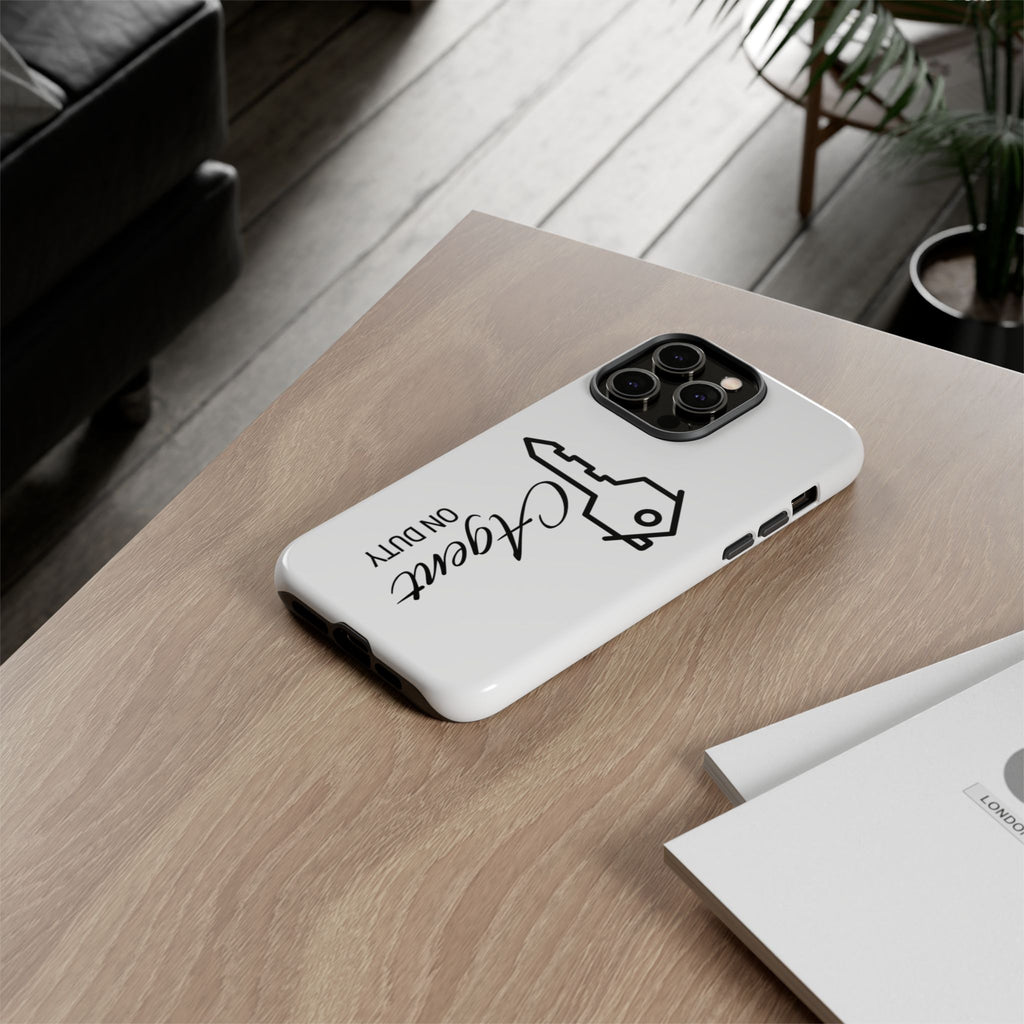Big Key Icon_AGENT ON DUTY Phone Case | Tough Cases