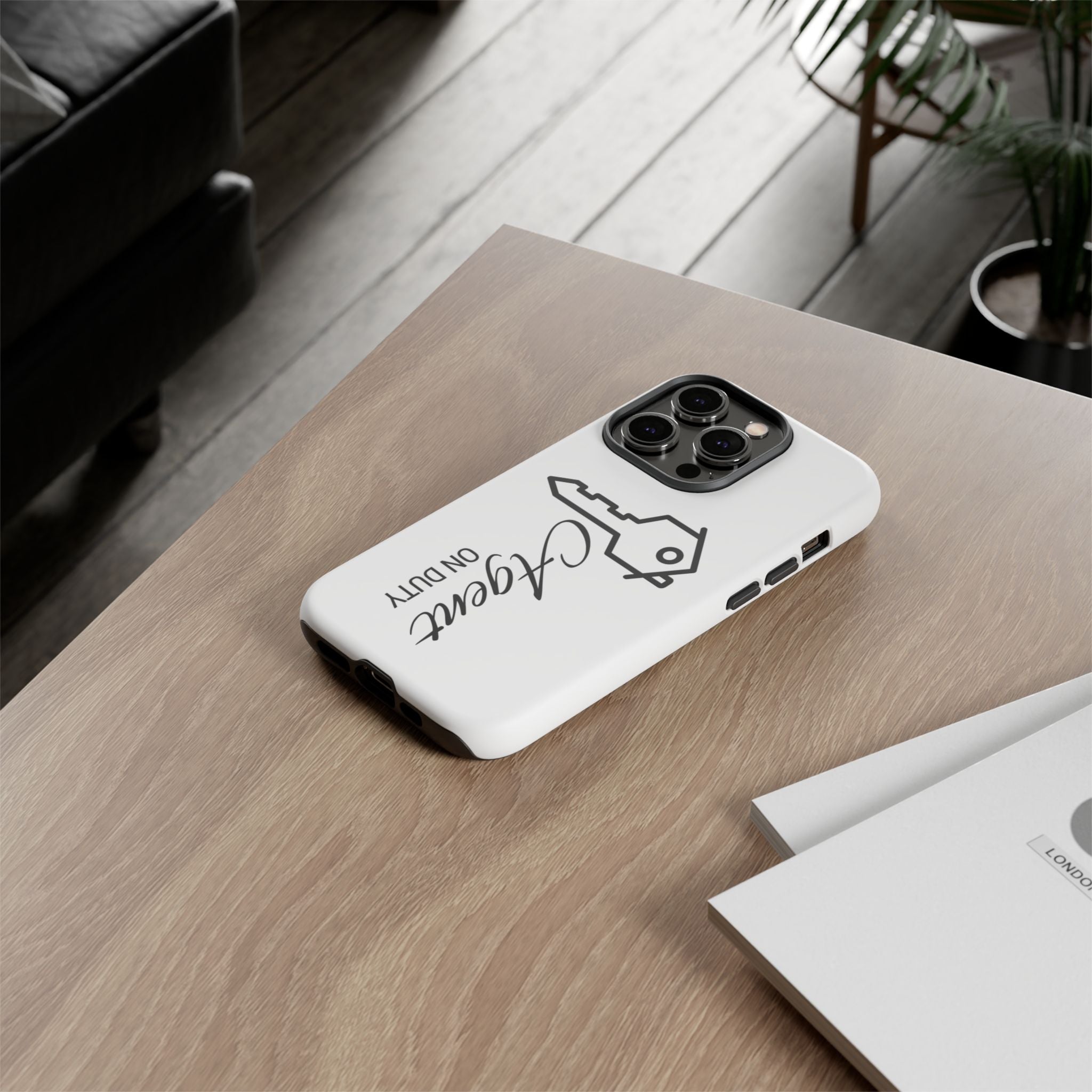 Big Key Icon_AGENT ON DUTY Phone Case | Tough Cases
